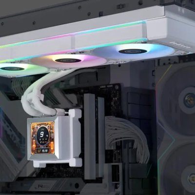 CPU LIQUID COOLING HYDROSHIFT LCD 360 RGB (HSLCD36RW) CPU LIQUID COOLING HYDROSHIFT LCD 360 RGB (HSLCD36RW)