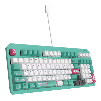 KEYBOARD GAMING ASUS TUF K3 GEN II HATSUNE MIKU EDITION RED SWITCH