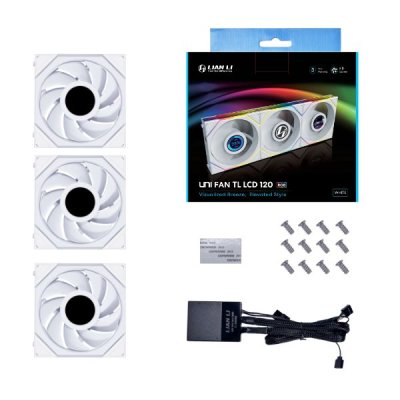 Lian Li UNI FAN CASE TL120 LCD Pack 3
