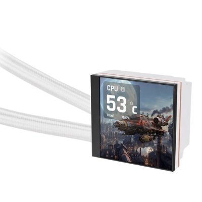 CPU LIQUID COOLING THERMALTAKE MAGFLOE 360 ULTRA ARGB SNOW