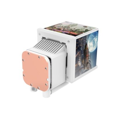 CPU LIQUID COOLING THERMALTAKE MINECUBE 360 ULTRA ARGB SNOW
