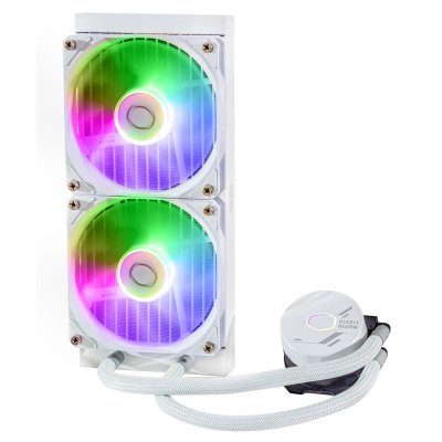 CPU LIQUID COOLING  (ระบบระบายความร้อนด้วยน้ำ) COOLER MASTER 240L CORE ARGB (BLACK, WHITE) CPU LIQUID COOLING  (ระบบระบายความร้อนด้วยน้ำ) COOLER MASTER 240L CORE ARGB (BLACK, WHITE)