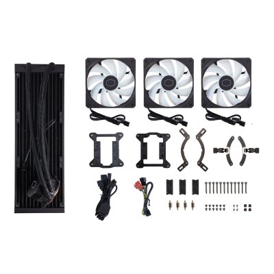 CPU LIQUID COOLING COOLER MASTER 360L CORE ARGB