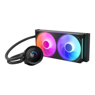 CPU COOLING NZXT KRAKEN PLUS 240 RGB BLACK (RL-KR240-B2)