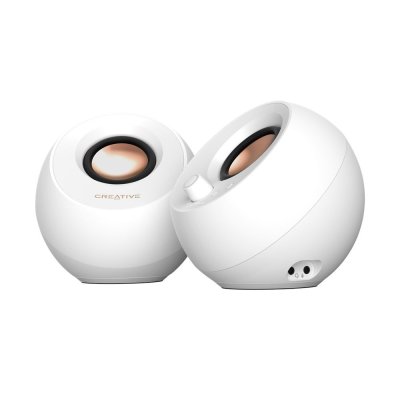 ลำโพง SPEAKER CREATIVE PEBBLE PRO - WHITE (51MF1710AA003)