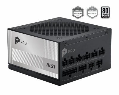 POWER SUPPLY MSI PRO A850PL PCIE5 850W 80+ PLATINUM