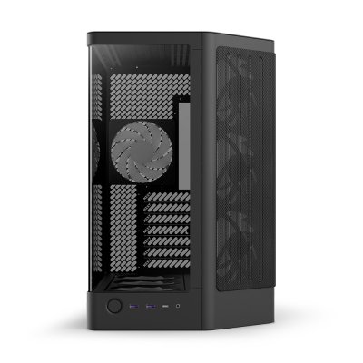 CASE NZXT H6 RGB+ COMPACT DUAL-CHAMBER AIRFLOW BLACK (CC-H62FB-P1)