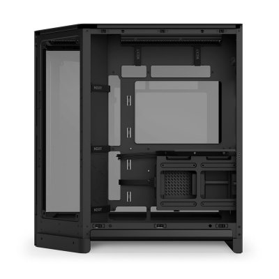 CASE NZXT H6 RGB+ COMPACT DUAL-CHAMBER AIRFLOW BLACK (CC-H62FB-P1)