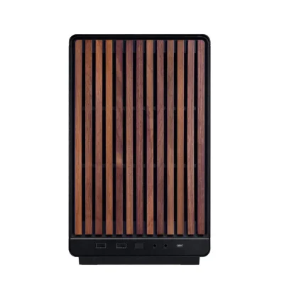 CASE LIAN LI A3-mATX GLASS PANEL EDITION WOODEN BLACK