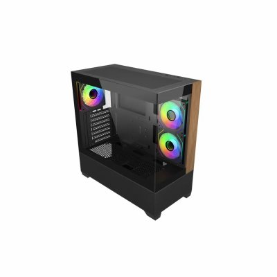 CASE COOLER MASTER ELITE 690 WOOD BLACK (E690-KHNN-S00)