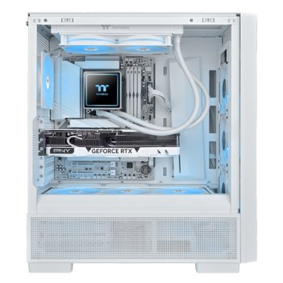 CPU LIQUID COOLING THERMALTAKE TH240 V3 ARGB SNOW (CL-W467-PL12SW-A)