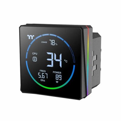 CPU LIQUID COOLING THERMALTAKE TH240-S V3 ARGB BLACK (CL-W469-PL12SW-A)