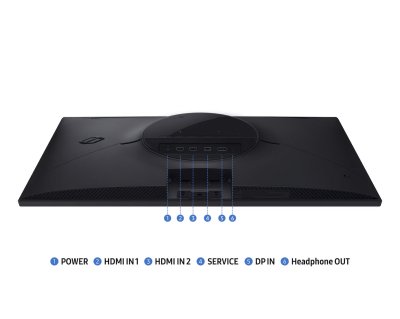 MONITOR SAMSUNG ODYSSEY G5 G53F 27" QHD 2K IPS 200Hz