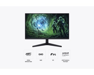 MONITOR SAMSUNG ODYSSEY G5 G53F 27" QHD 2K IPS 200Hz