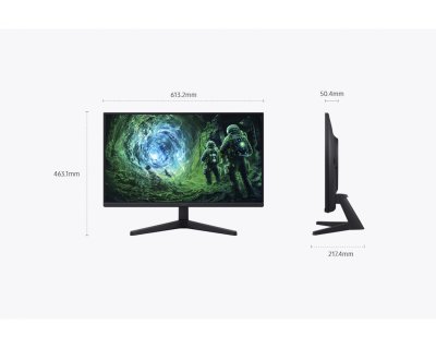 MONITOR SAMSUNG ODYSSEY G5 G53F 27" QHD 2K IPS 200Hz