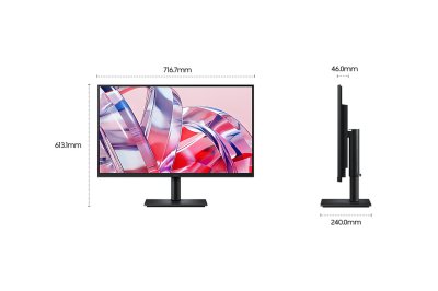 MONITOR SAMSUNG VIEWFINITY S8 S80H LS32H800EAEXXT 32" VA 4K 60Hz