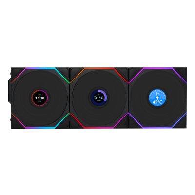 Lian Li FAN CASE UNI FAN TL LCD 120 WIRELESS PACK 3