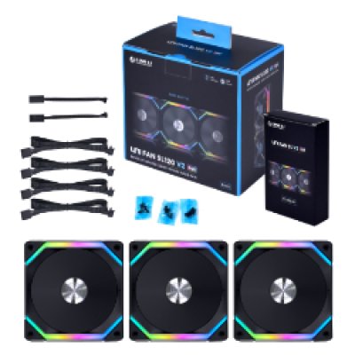 Lian Li UNI FAN CASE SL120 V2 ARGB 120MM PACK 3 Lian Li UNI FAN CASE SL120 V2 ARGB 120MM PACK 3