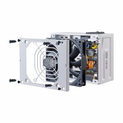 POWER SUPPLY COOLER MASTER V850 SFX 850W 80+ GOLD (MPY-8501-SFHAGV-WE) (WHITE)