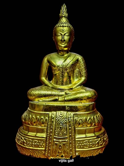 พระแก้ว ปี 2500"สำนักพุทธประธีป" INDIA กะไหล่ทองกรรมการ