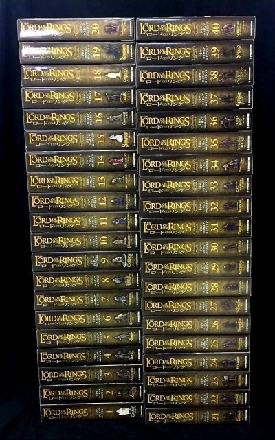 งานเก็บสะสม box set > the lord of the rings collector's models 40 boxes