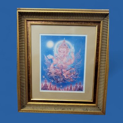 ภาพพิมพ์ "พระพิฆเนศ เทพเจ้าแห่งความสำเร็จ" อ.เฉลิมชัย โฆษิตพิพัฒน์