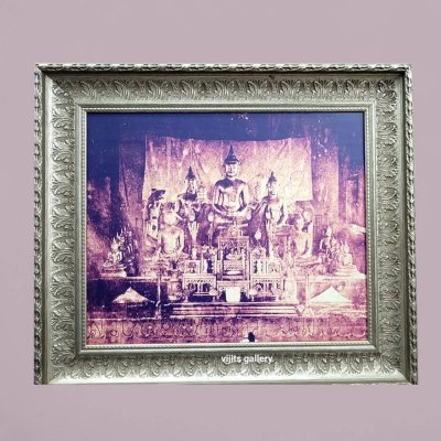 ภาพพิมพ์ รูปพระพุทธโสธร จ.ฉะเชิงเทรา  ขนาดรวมกรอบ 68*80 ซม.