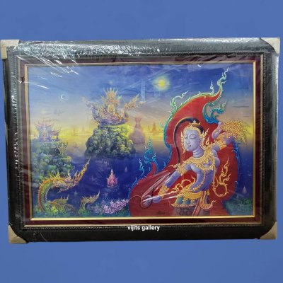 ภาพพิมพ์ ‘ พระแม่ธรณี ‘ที่ระลึก เปิดสำนักงานใหญ่ธนาคารเพื่อการเกษตรและสหกรณ์ ( ธกส. ) บางเขน ปี 2556