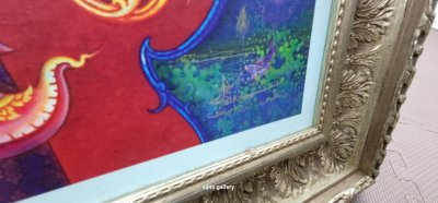 ภาพพิมพ์ ‘ พระแม่ธรณี ‘ที่ระลึก เปิดสำนักงานใหญ่ธนาคารเพื่อการเกษตรและสหกรณ์ ( ธกส. ) บางเขน ปี 2556