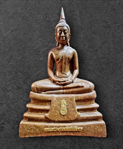 พระบูชา หลวงพ่อโสธร เนื้อกระเบื้องโบสถ์ 5 นิ้ว เก็บมาหลายปี   #2