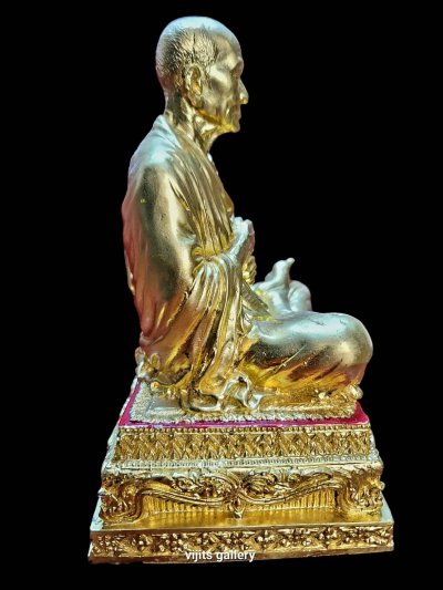 รูปหล่อบูชา สมเด็จพุฒาจารย์ ( โต ) พรหหมรังสี วัดระฆัง กทม. รุ่นหยก พ.ศ.2536