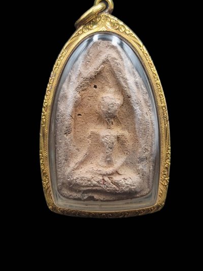 ขุนแผนพลายคู่ตัดเดี่ยว กรุบ้านกร่าง เลี่ยมกรอบทอง