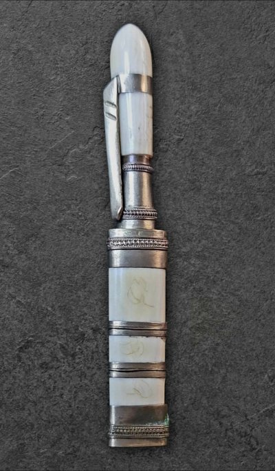 มีดปากกา หลวงพ่อจ้อย วัดศรีอุทุมพร จ.นครสวรรค์ ปี 49 NO.15  ความยาวใบขนาด 1.5 นิ้ว ด้าม 1.5 นิ้ว