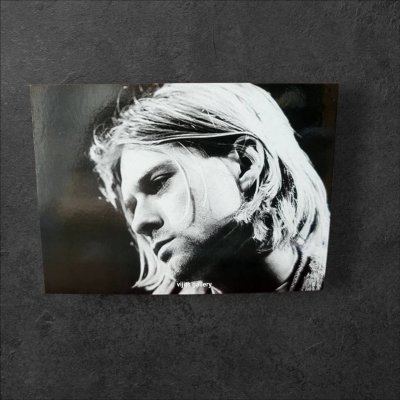 งานสะสม postcard nirvana ภาพขาวดำ ขนาด 4x6" จำนวน 16 ภาพ