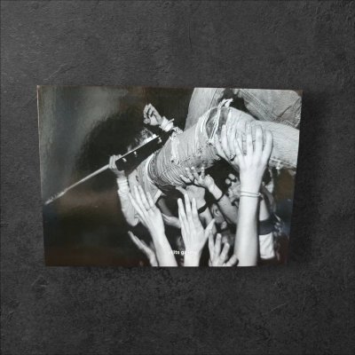 งานสะสม postcard nirvana ภาพขาวดำ ขนาด 4x6" จำนวน 16 ภาพ