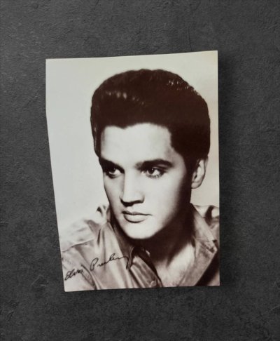 งานสะสม postcard set Elvis Presley ขนาด 4x6" จำนวน 28 ภาพ