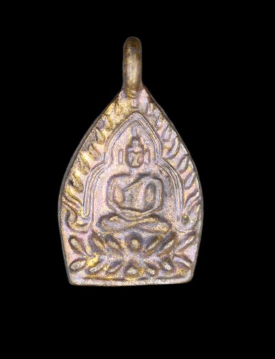 เหรียญเจ้าสัว 3 พิมพ์เล็ก ตำรับหลวงปู่บุญ วัดกลางบางแก้ว เนื้อทองแดงผิวไฟ นิยม ปี 2555