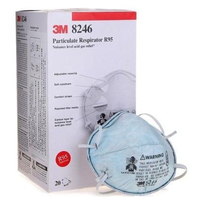 หน้ากากสำหรับ งานที่มีไอระเหยกรดเกลือ