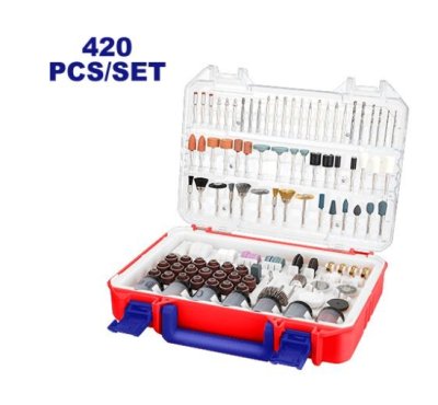EMTOP ชุดเสริมฯเจียรแม่พิมพ์  Accessories of mini drill set 420 Pcs
