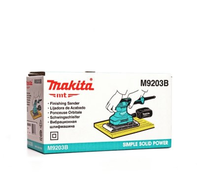 MAKITA เครื่องขัดกระดาษทรายสั่น ผืนผ้า ขนาด 93 X 228 มม. รุ่น M9203B