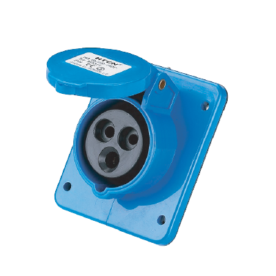 HT313 เต้ารับตัวเมียฝังแบบเฉียง HTCN รุ่น HT