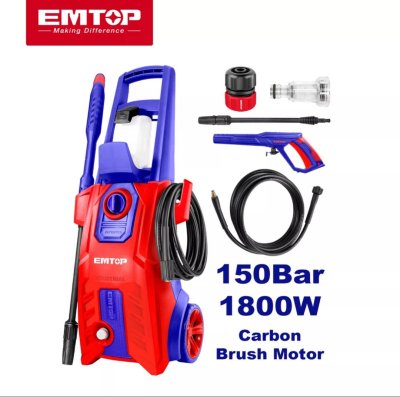 EMTOP เครื่องฉีดน้ำแรงดันสูง150บาร์ รุ่น EHPW1801