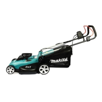MAKITA รถเข็นตัดหญ้าไฟฟ้า ขนาด 370 มม. (14-1/2 นิ้ว) กำลังไฟ 1,400 วัตต์ รุ่น ELM3720 MAKITA รถเข็นตัดหญ้าไฟฟ้า ขนาด 370 มม. (14-1/2 นิ้ว) กำลังไฟ 1,400 วัตต์ รุ่น ELM3720