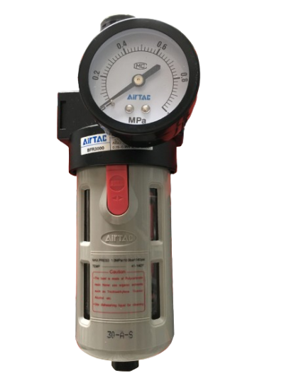 ชุดกรองลมและชุดปรับแรงดันลม รุ่น BFR3000