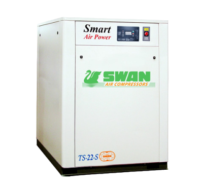 SWAN SCREW COMPRESSOR ปั๊มลมสกรู สวอน Model : TS-15-S