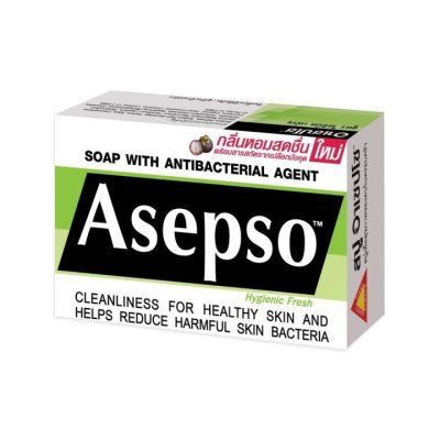 สบู่ ASEPSO (สีเขียว) 80 GM
