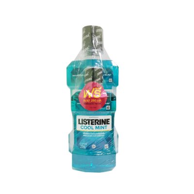LISTERINE COOL MINT ฟ้า 750ML+250ML
