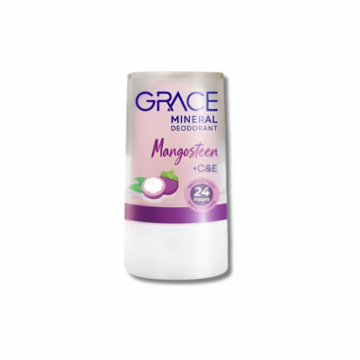 GRACE โรลออนสารส้ม(สีชมพู มังคุด) 70กรัม.