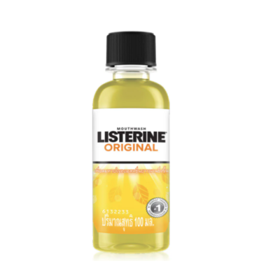 LISTERINE เหลือง 100 ML