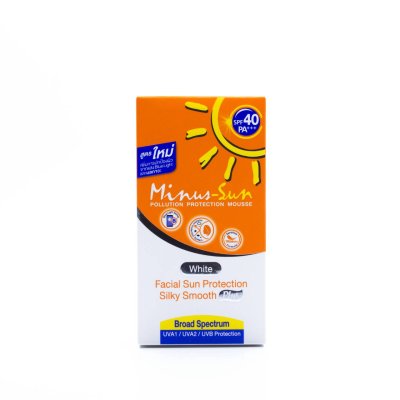 MINUS SUN SPF40PA+++(WHITE) 30g.